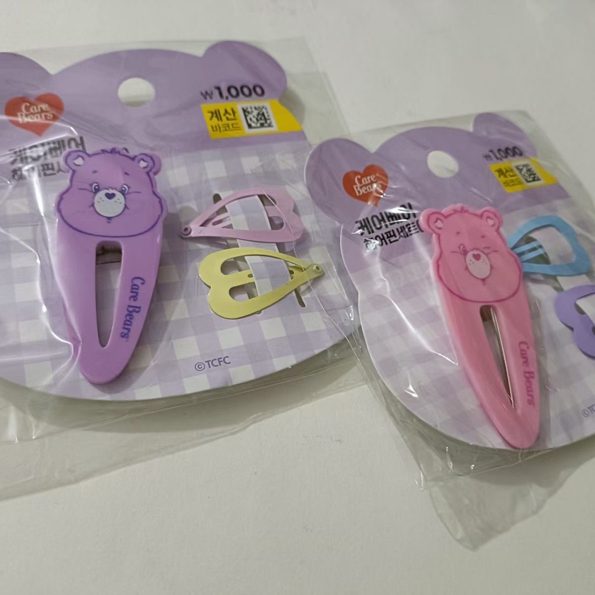 Hair Care Zinc - Care Bears Haarspangen-Set, Niedliche Cartoon-Bären-Haarklammern, Schmuckzubehör