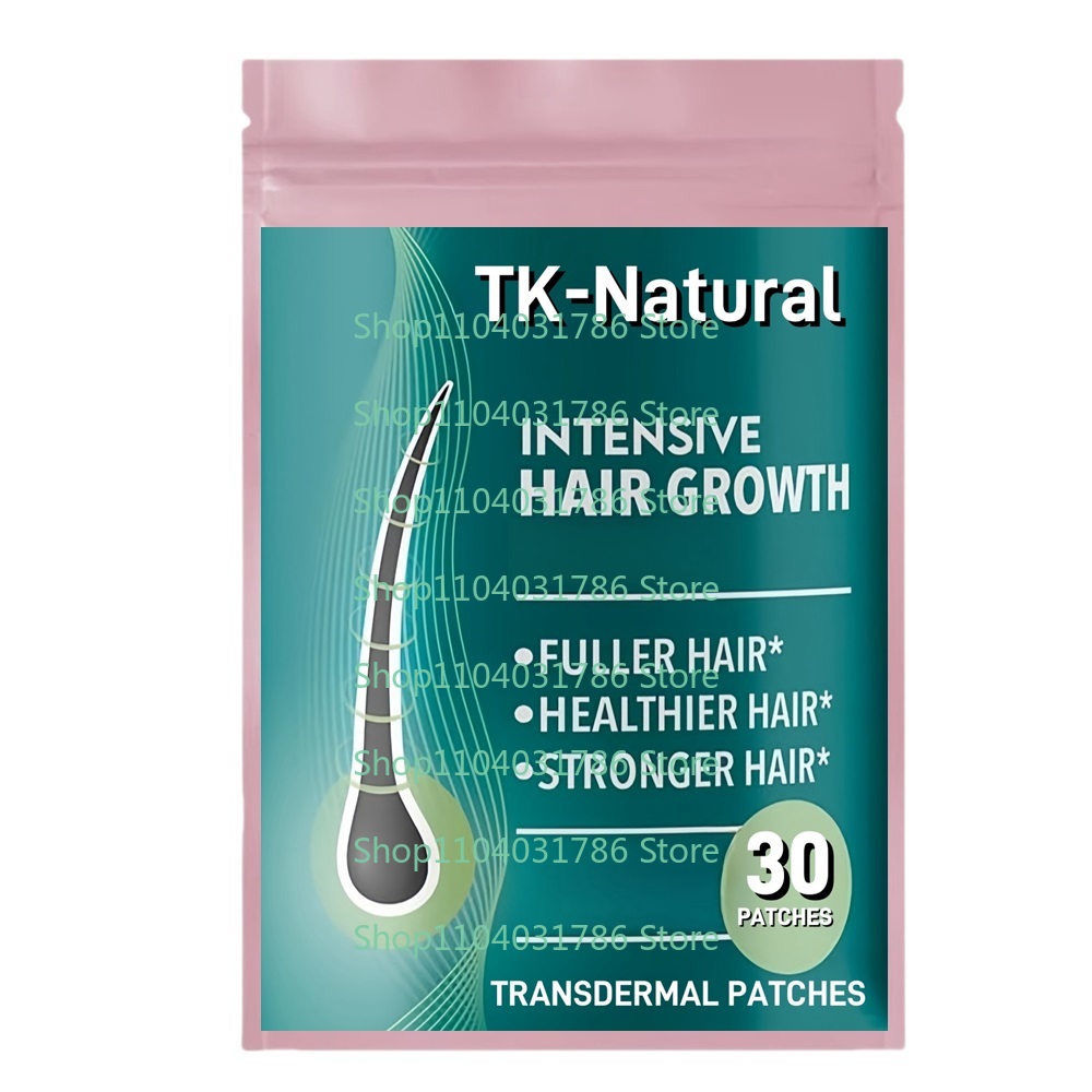 Hair Care Zinc - 30-Pflaster für Haarwachstum, transdermale Pflaster mit
