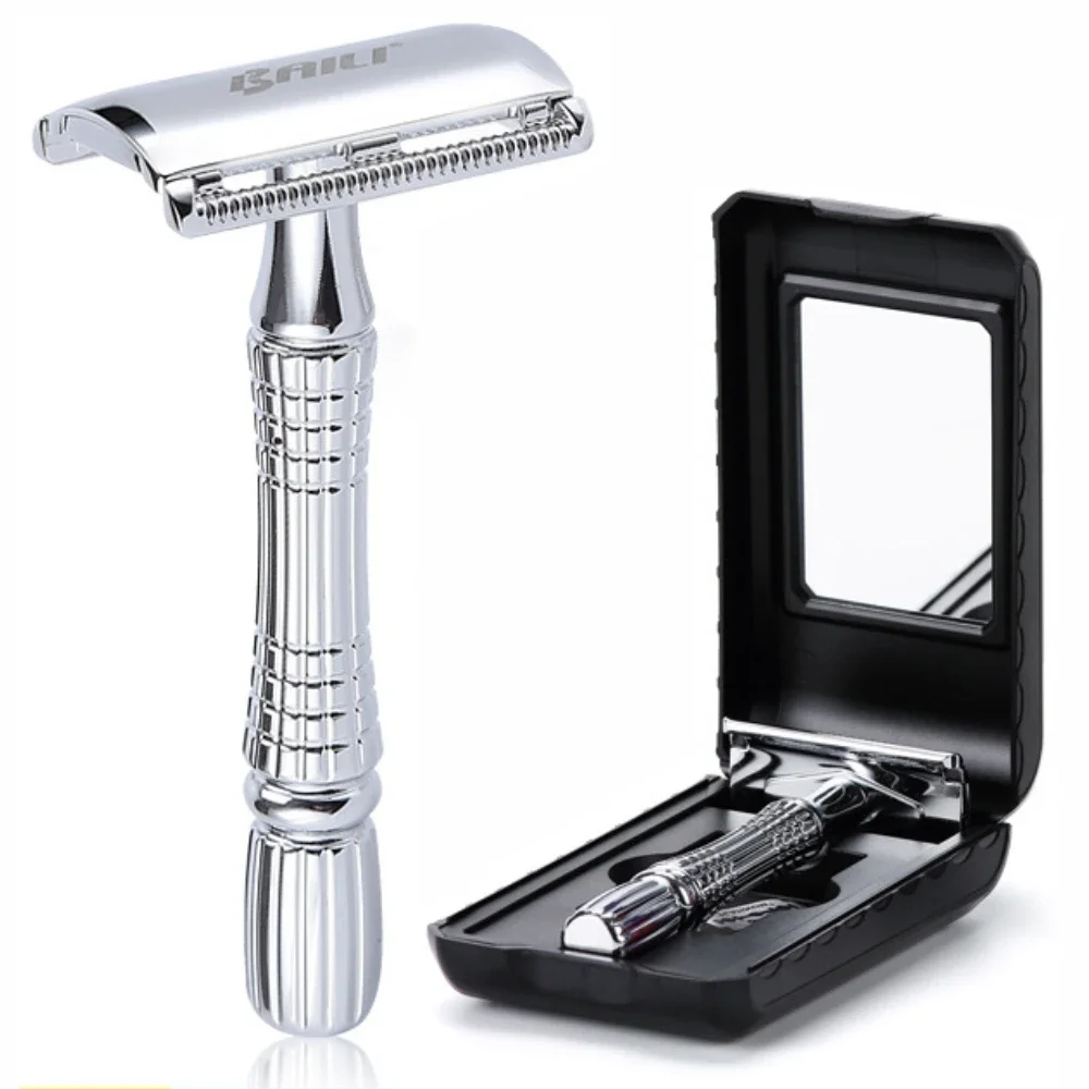 Hair Care Zinc - Upgrade Nassrasur Sicherheitsklinge Rasierer Rasierer Griff