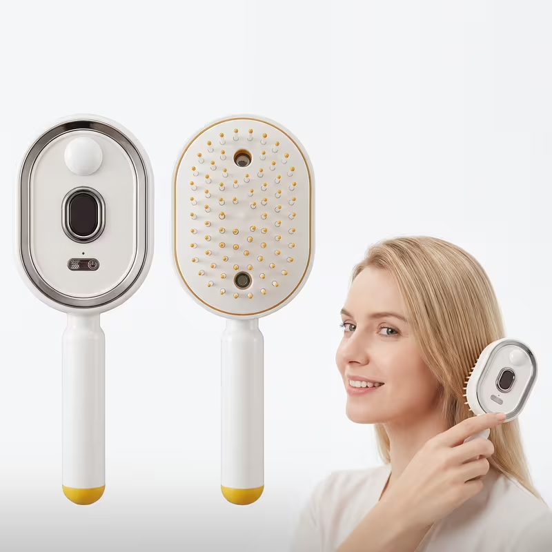 Hair Care Is Self Care - Elektrischer Airbag-Massagekamm mit ätherischem Ölnebel für
