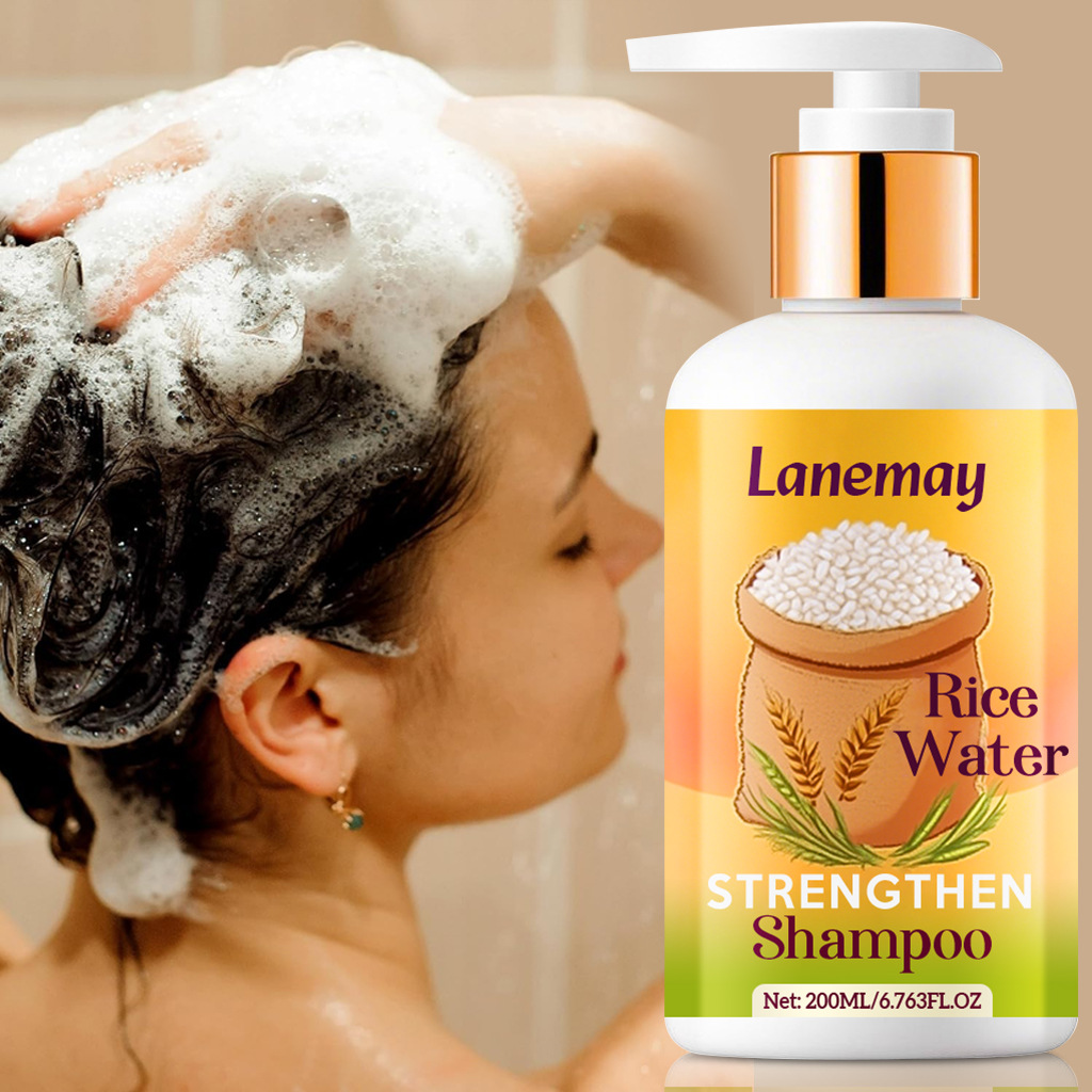 Hair Care With Rice Water - Rice Water Strengthen Shampoo – Das