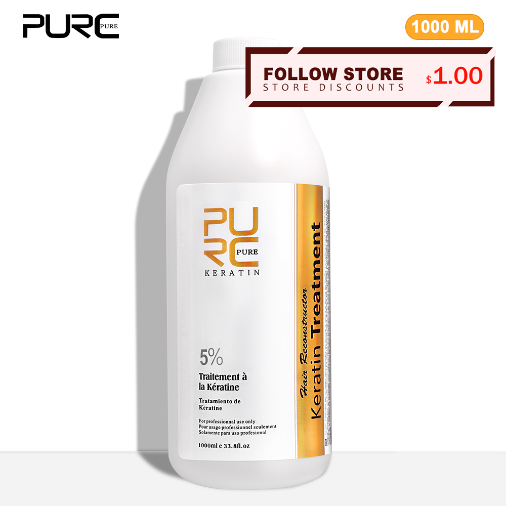 Hair Care Keratin Treatment - Purc 5% Keratin Glättung behandlung krause