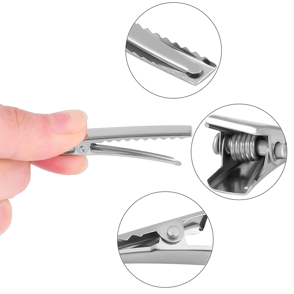 20 stücke Metall Alligator Roh – Hair Care Zinc Bewertung und Preis