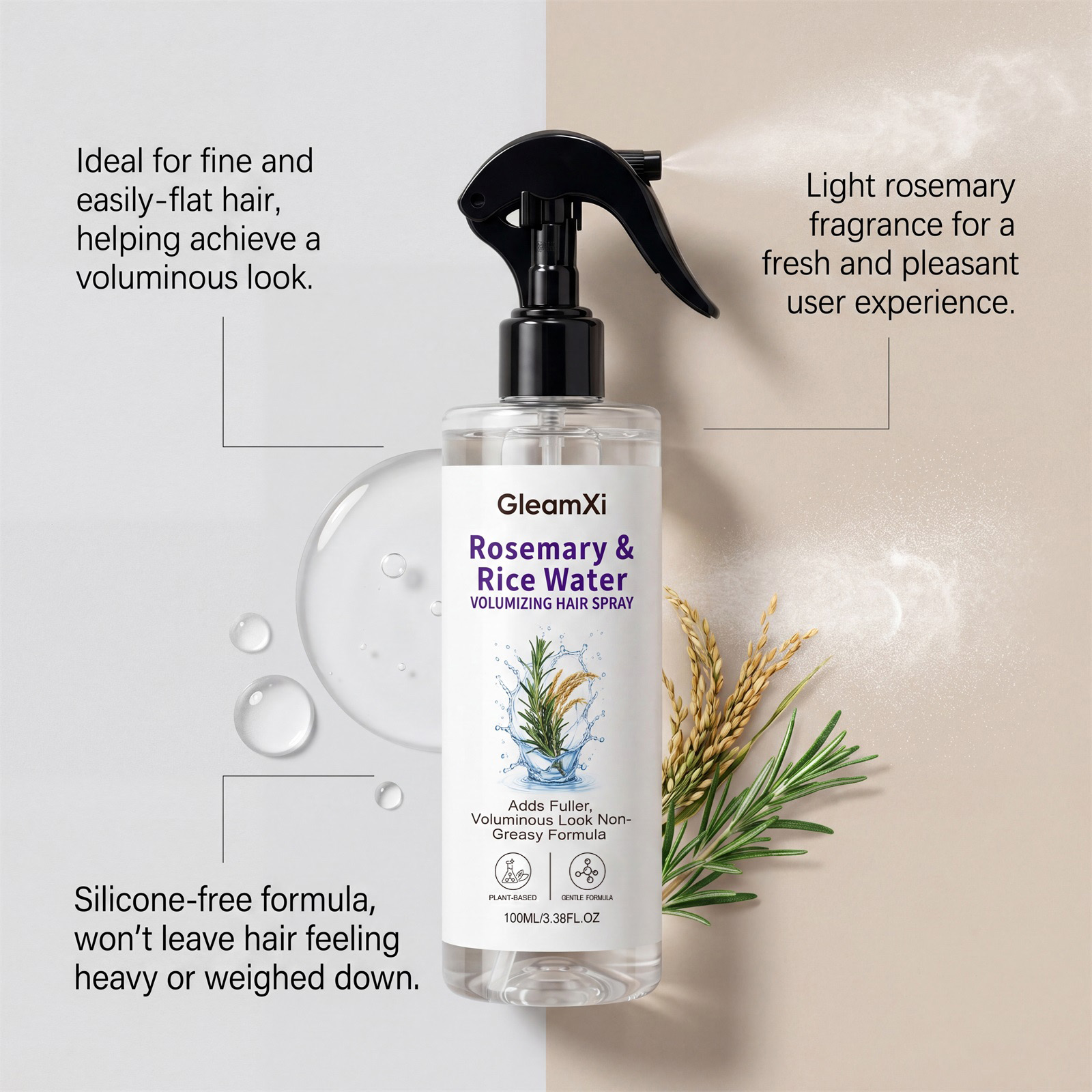 Rosmarin-Reiswasser Haarpflege – Hair Care With Rice Water Bewertung und Preis