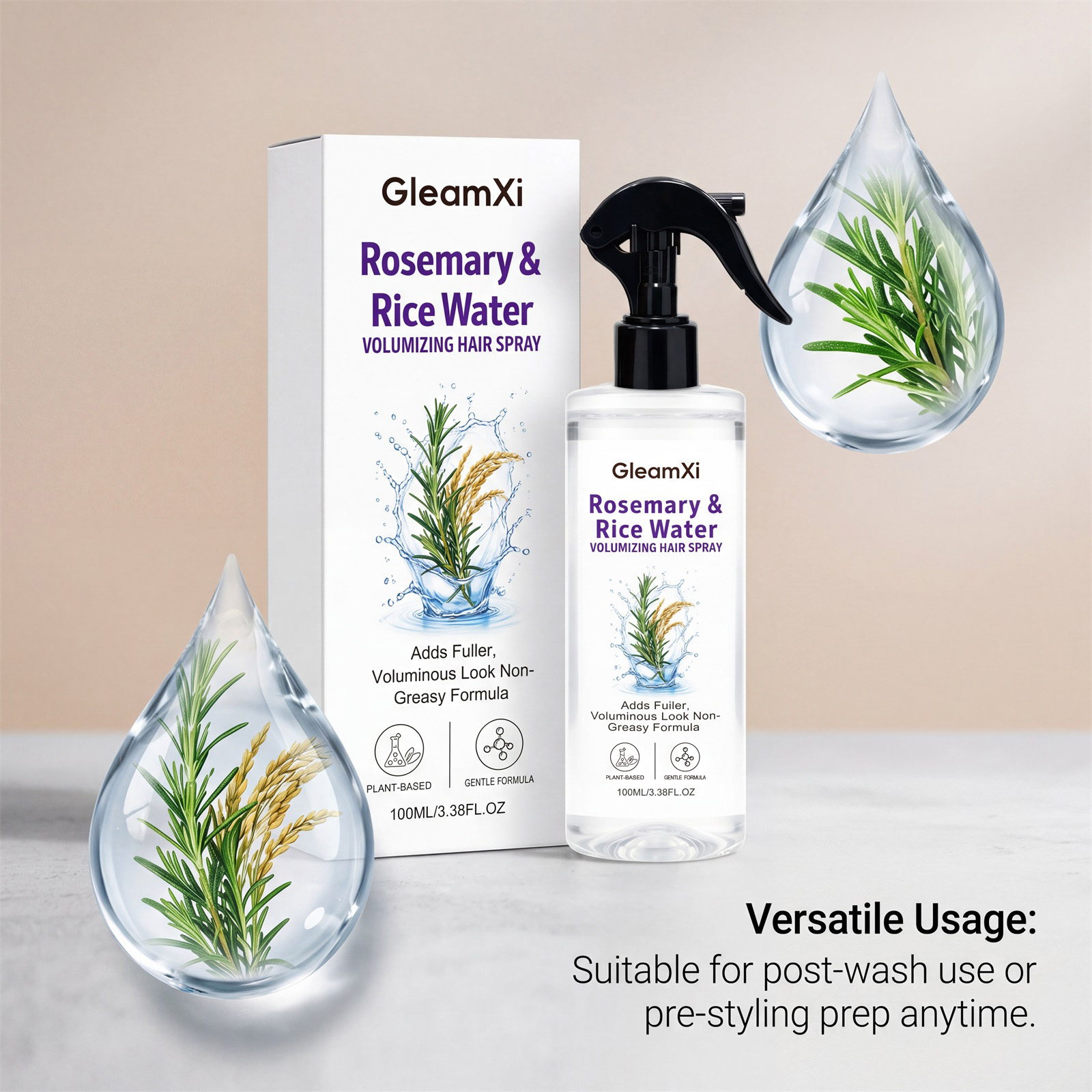 Rosmarin-Reiswasser Haarpflege – Hair Care With Rice Water Bewertung und Preis