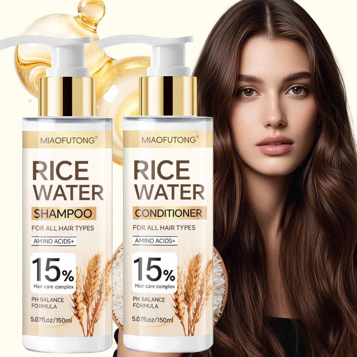 Reiswasser-Shampoo-Conditioner – Hair Care With Rice Water Bewertung und Preis