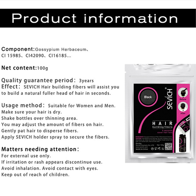 500g SEVICH Keratin Haarfaser  – Hair Care Keratin Treatment Bewertung und Preis