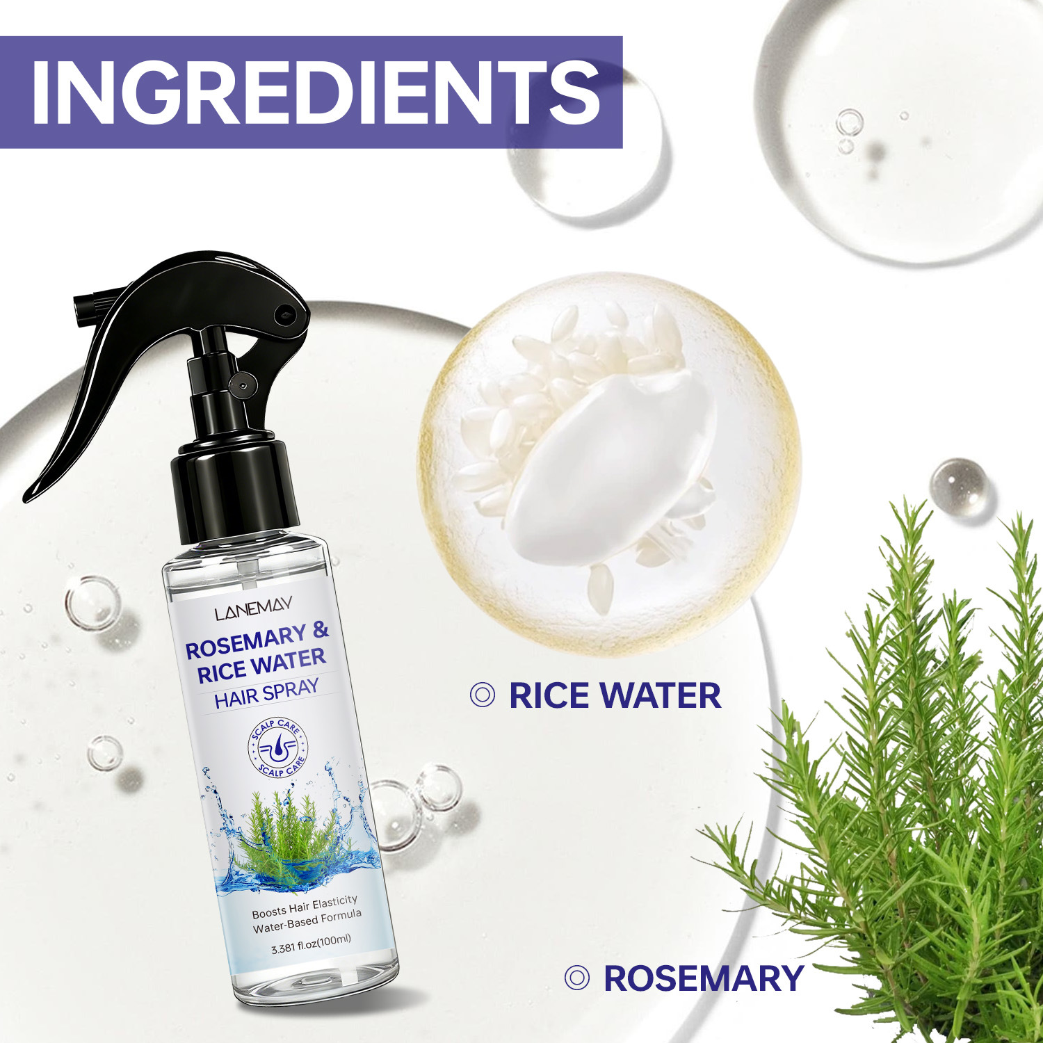 Rosmarin- und Reiswasser-Haars – Hair Care With Rice Water Bewertung und Preis