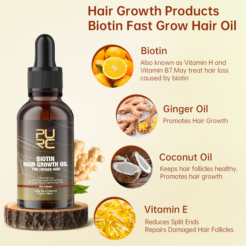 PURC Biotin Haarwachstumsöl Sh – Hair Care Keratin Treatment Bewertung und Preis